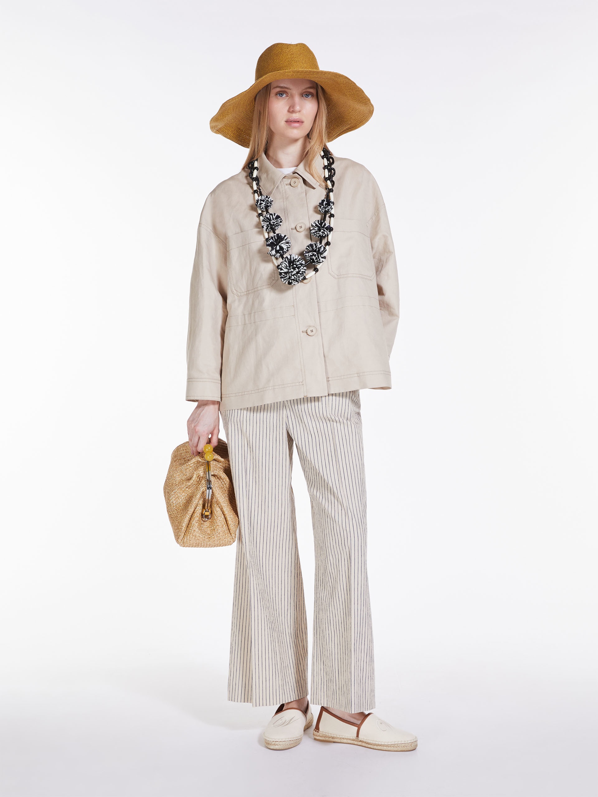 FORTUNA Medium Pasticcino Bag in raffia - 6