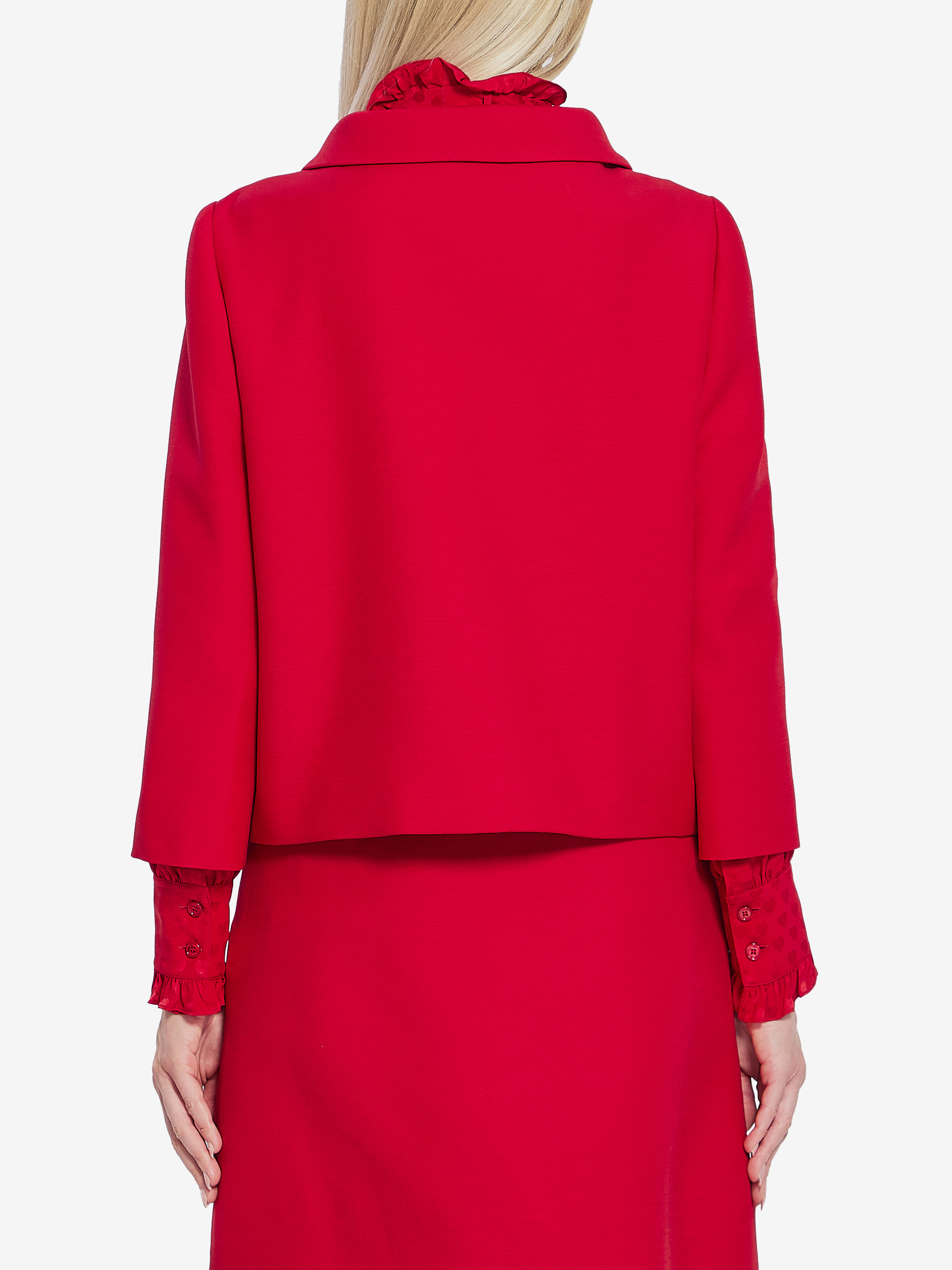 Jacket in crepe couture - 3
