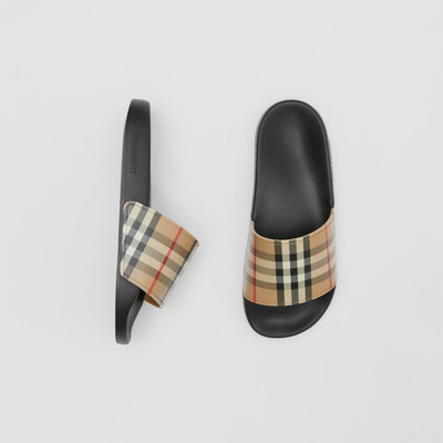 Burberry Vintage Check Slides outlook