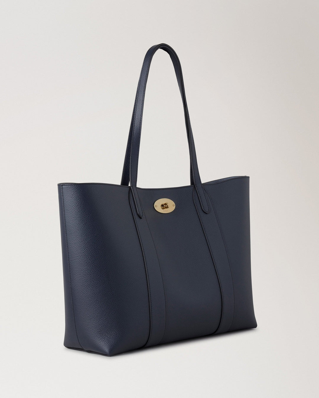 Bayswater Tote Night Sky & Poplin Blue Small Classic Grain With Contrast - 4
