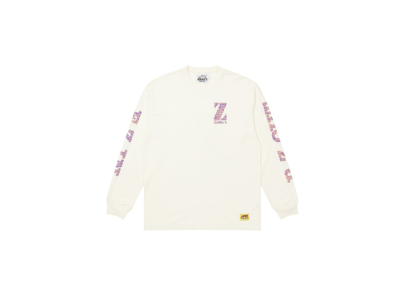 PALACE JIMMY'Z WASHED LONGSLEEVE WHITE - 1