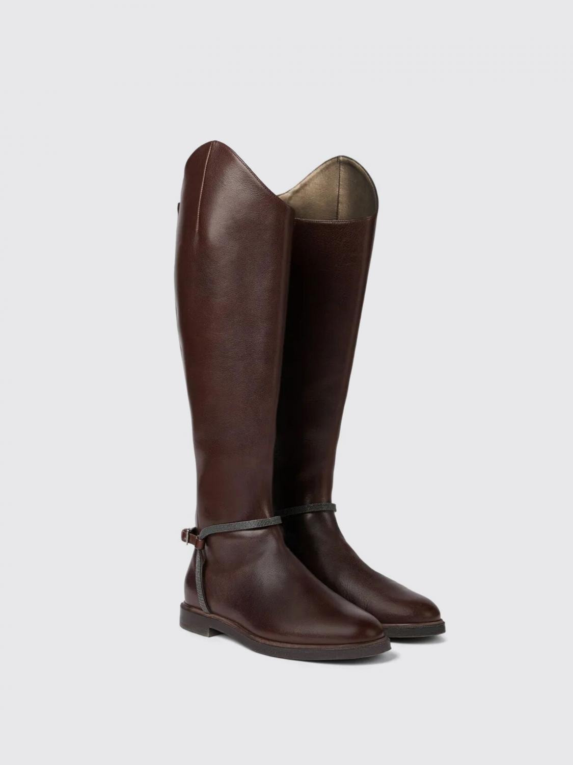 Flat ankle boots woman Brunello Cucinelli - 2