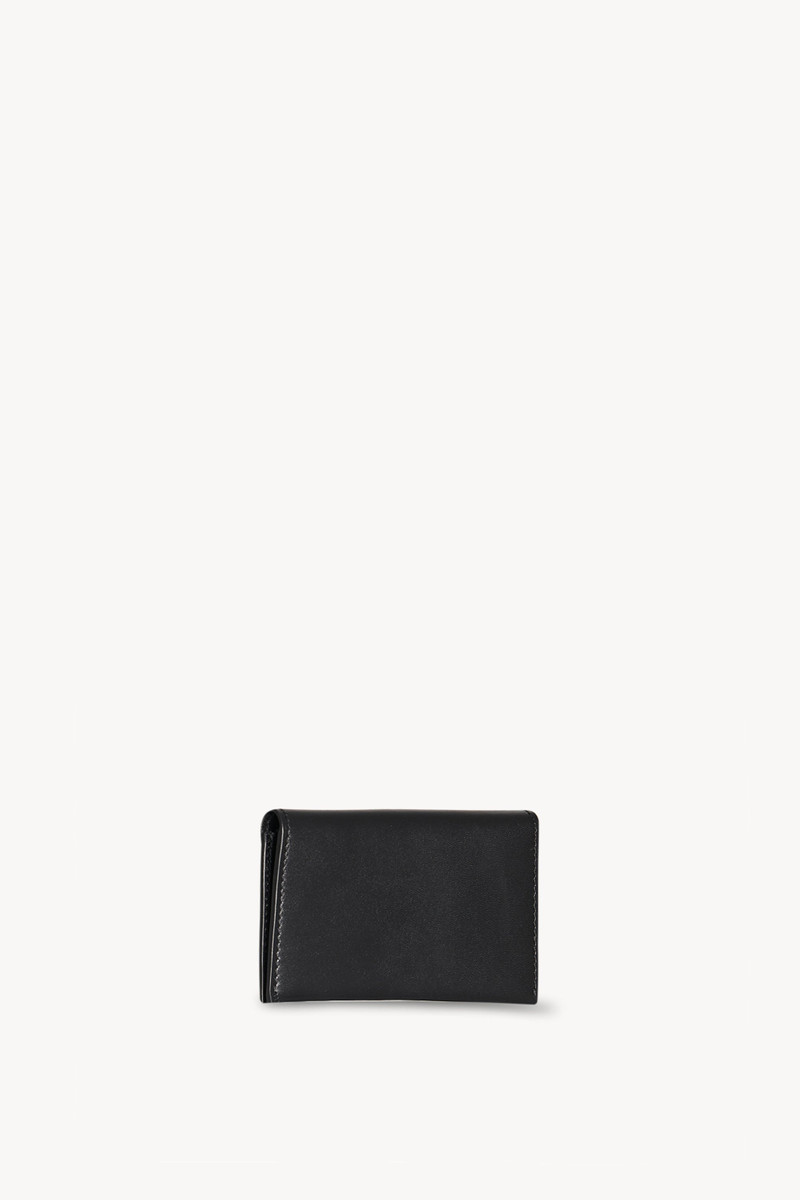 The Row Travel Card Case in Leather outlook