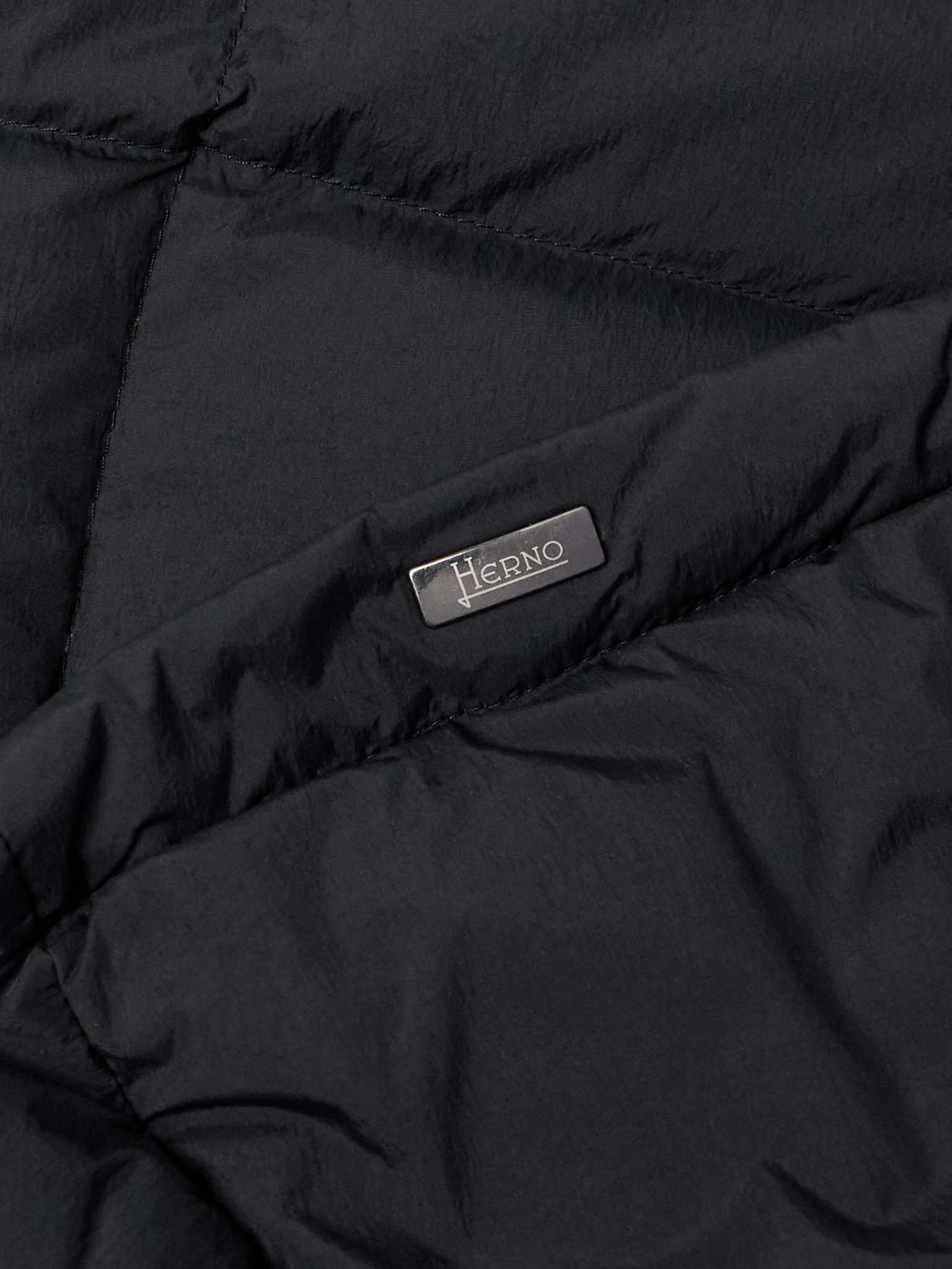 Quilted Shell Hooded Down Jacket - 3