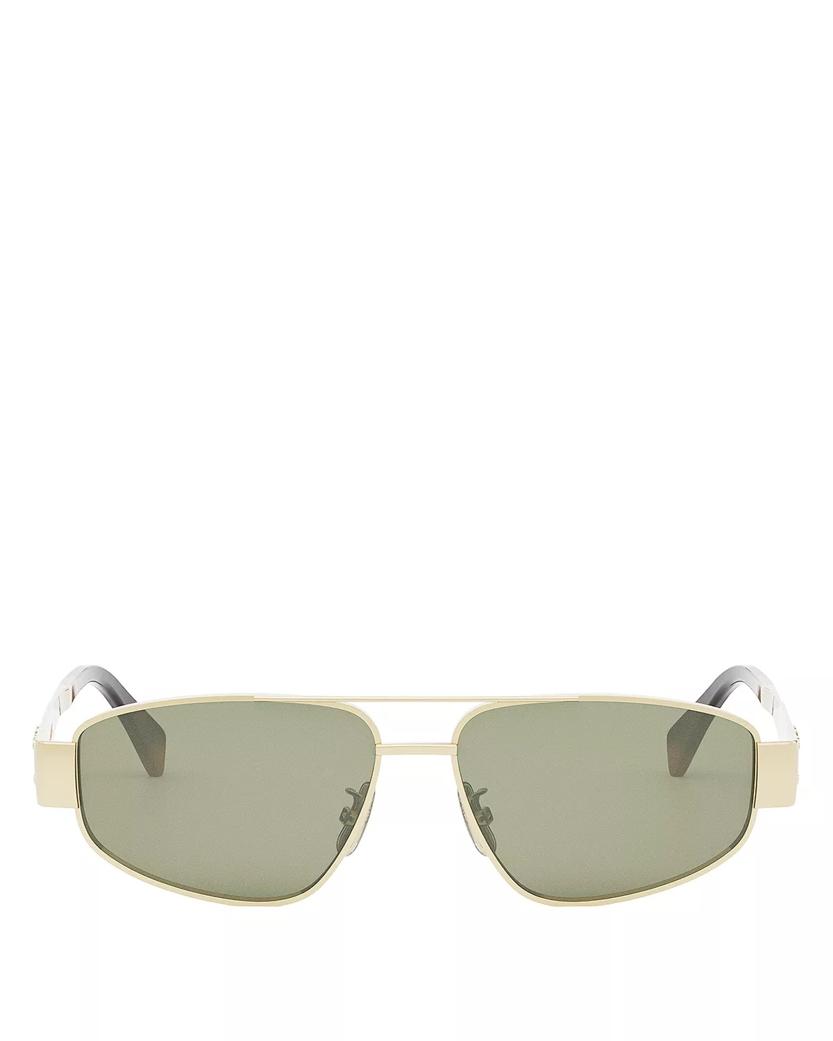 Metal Triomphe Pilot Sunglasses, 57mm - 4
