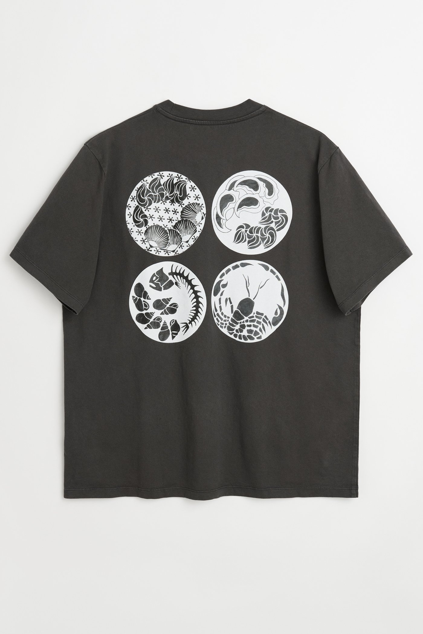 Box T-Shirt Black Plates Print - 7