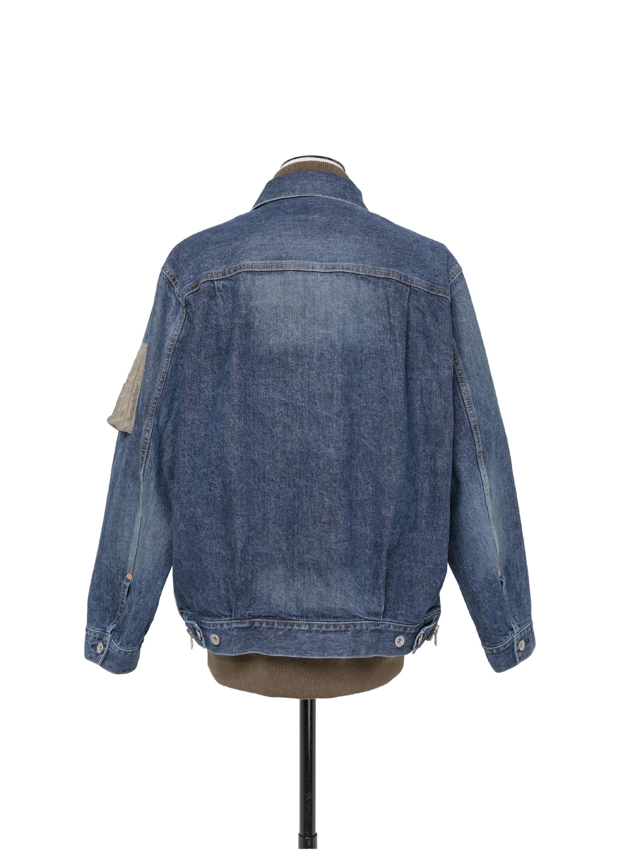 Denim Blouson - 4