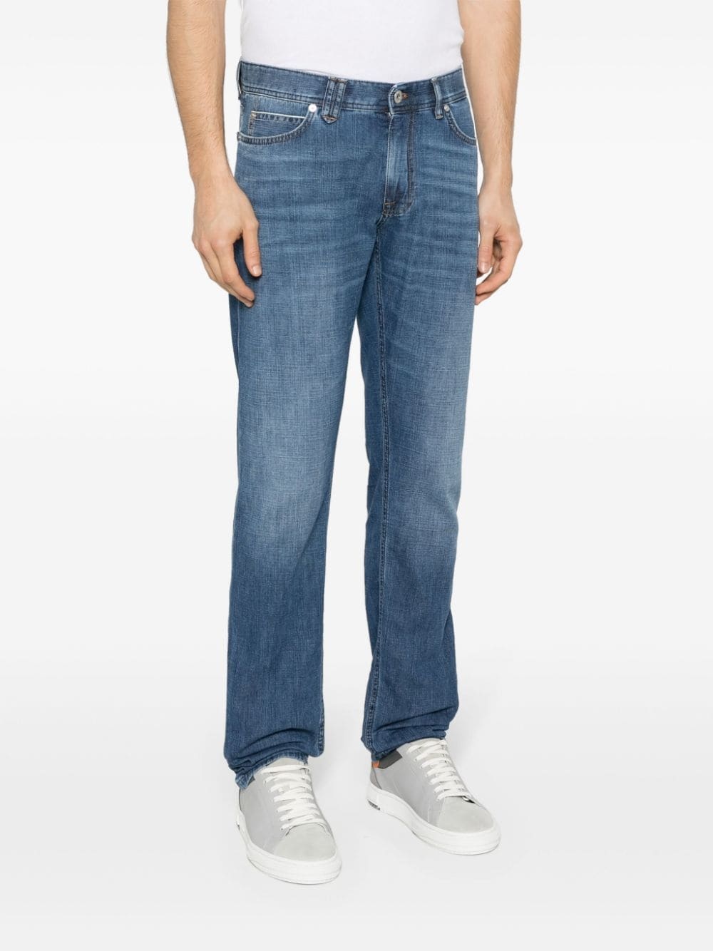 Meribel mid-rise straight-leg jeans - 3