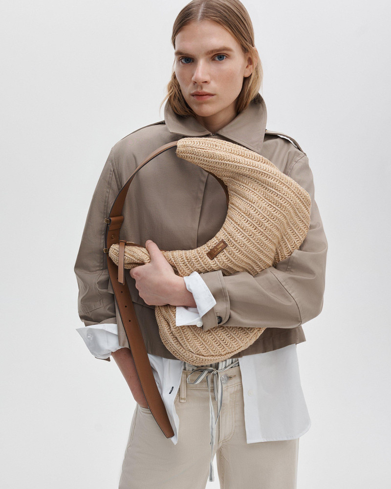Hudson Large Straw Hobo 1