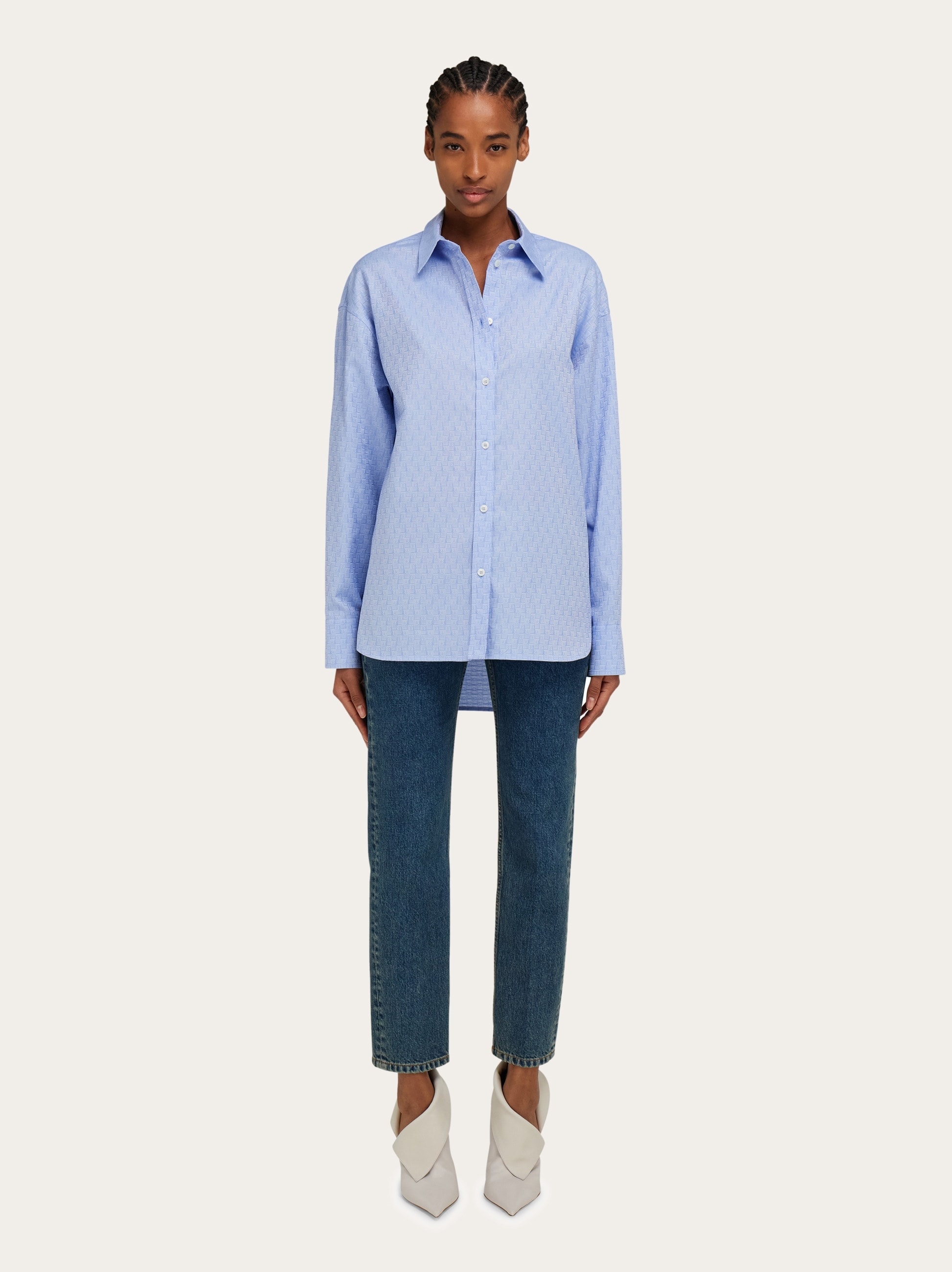 Ferragamo Monogram shirt - 5