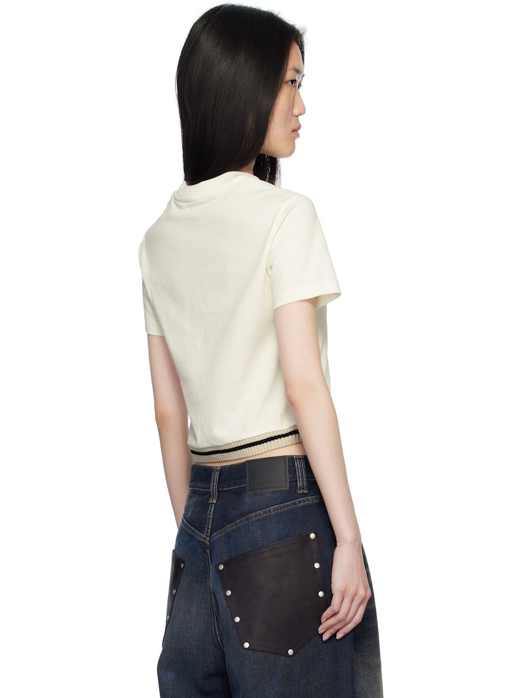 Moncler x Palm Angels White Racing T-shirt - 3