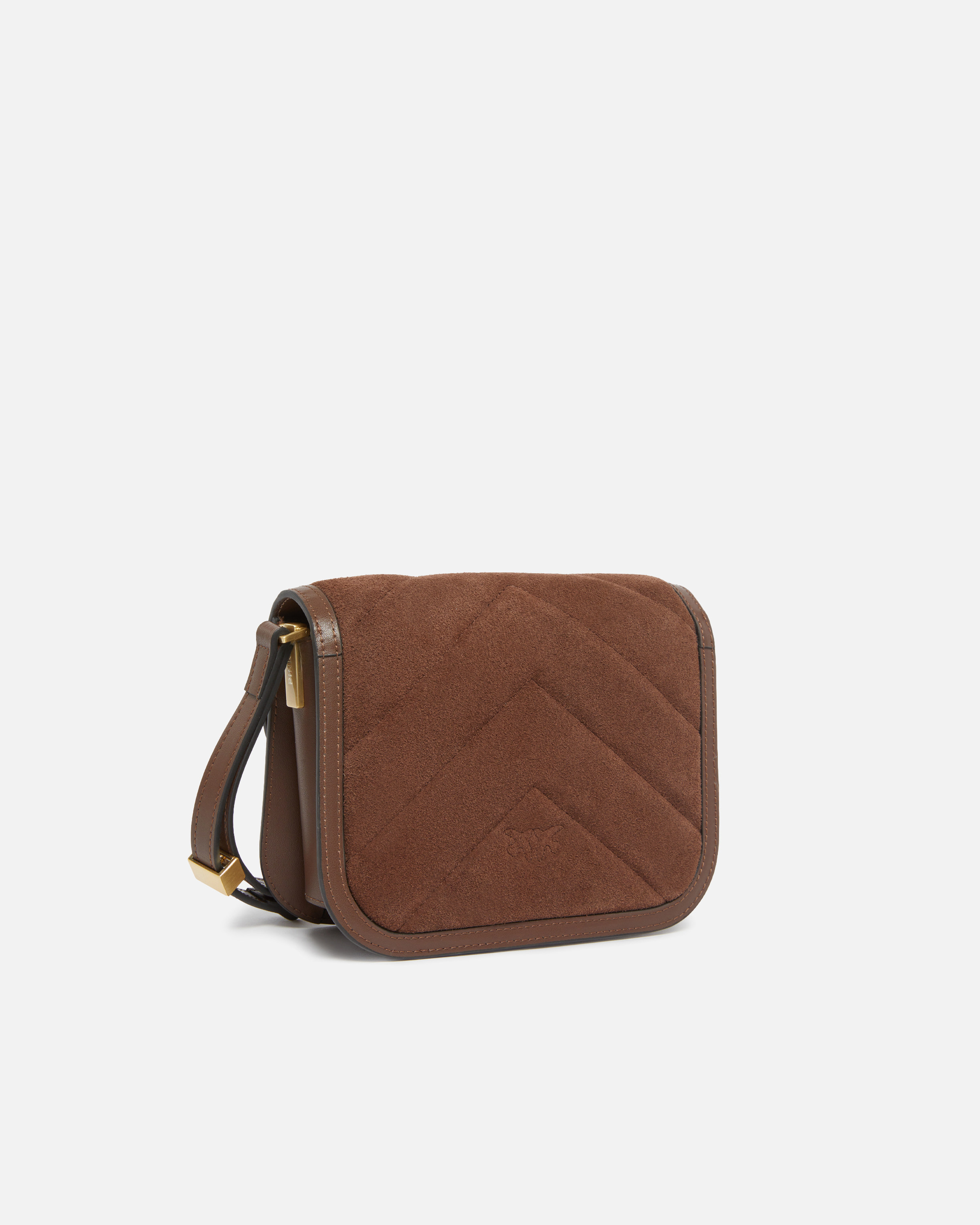 SUEDE MINI LOVE BAG BOX SHOULDER BAG - 2
