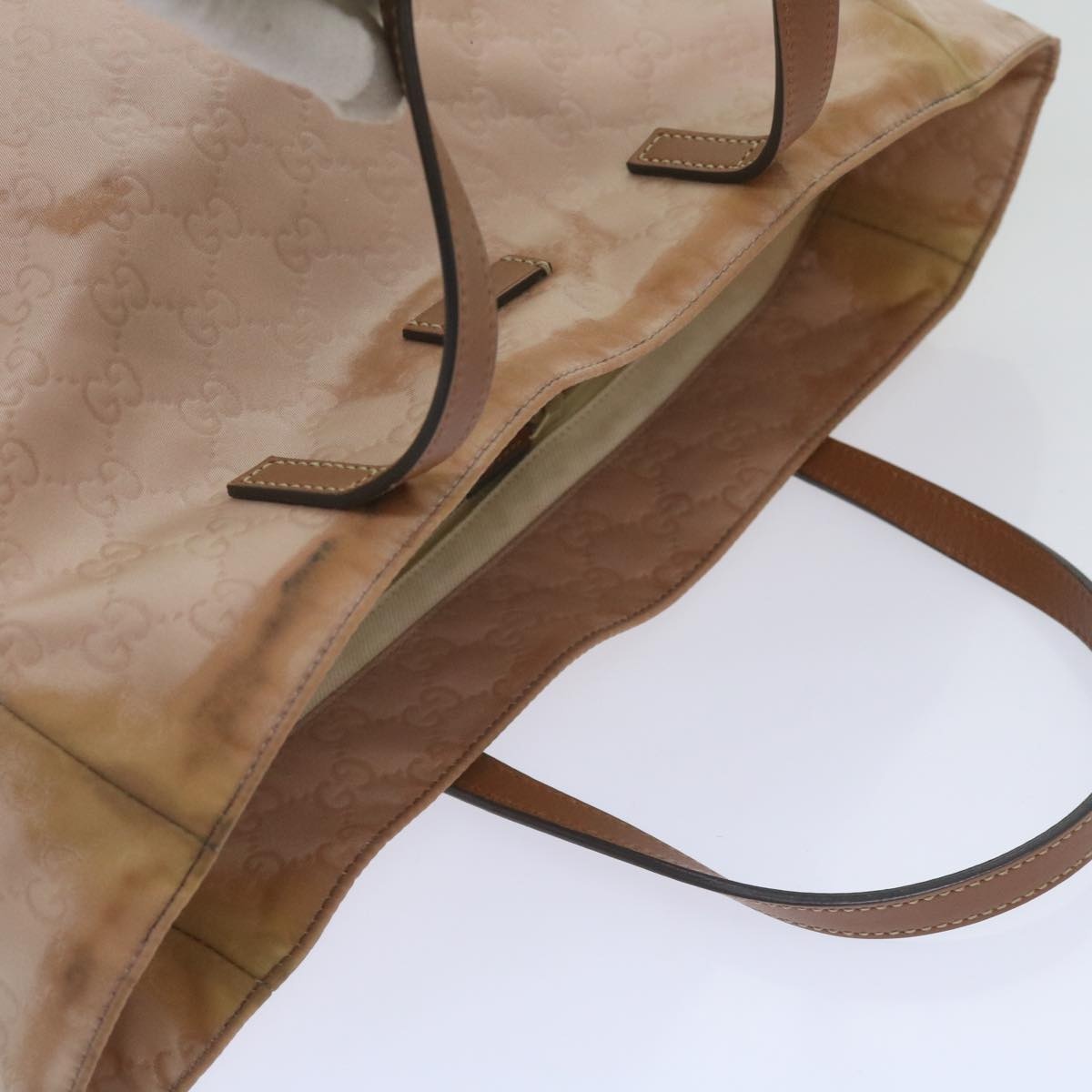 GUCCI GG Canvas Tote Bag Beige - 8