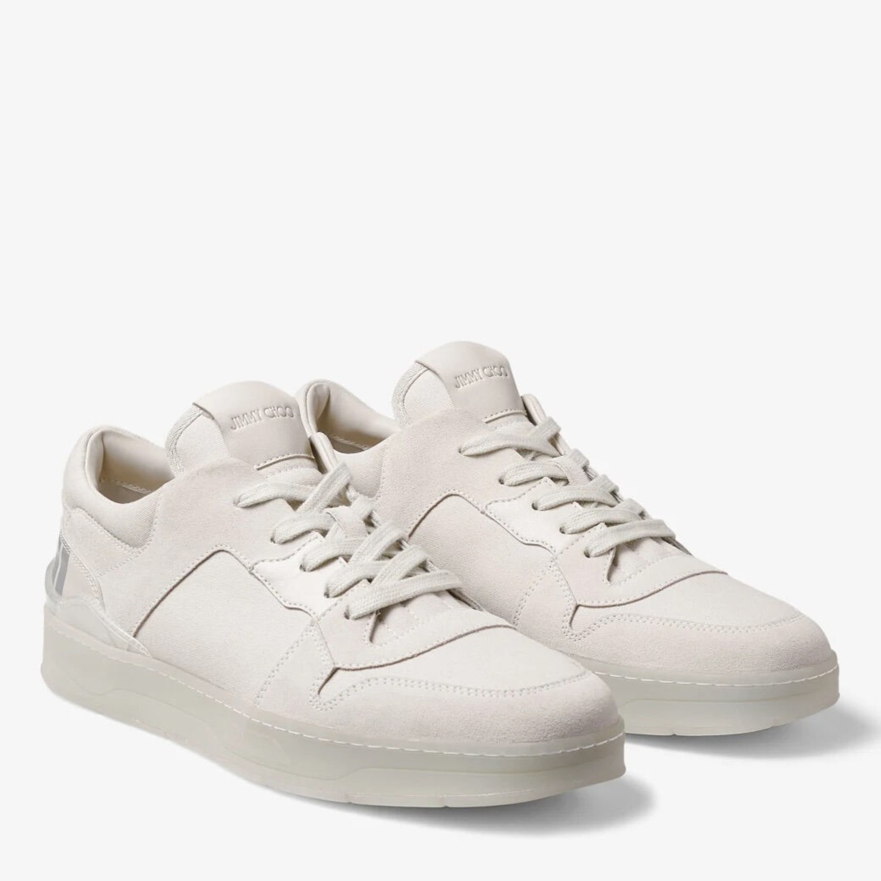 Florent M
Chalk Crosta and Canvas Trainers with Choo Lettering - 2