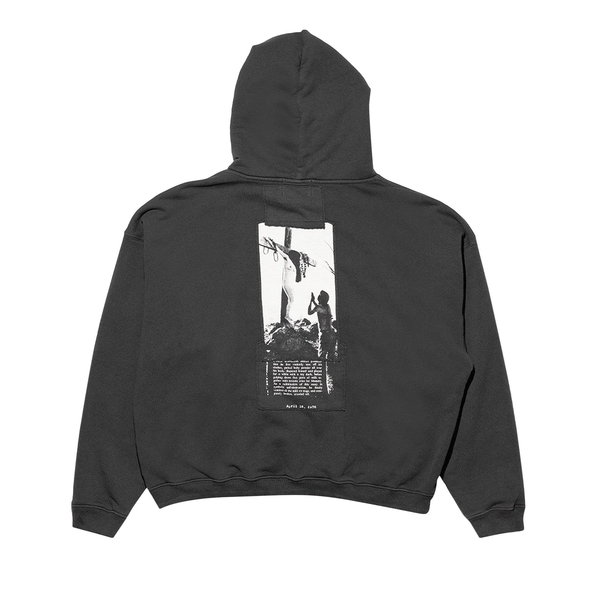 Enfants Riches Déprimés Artist Defends Baggy Assemblage Zip Hoodie 'Faded Black' - 2