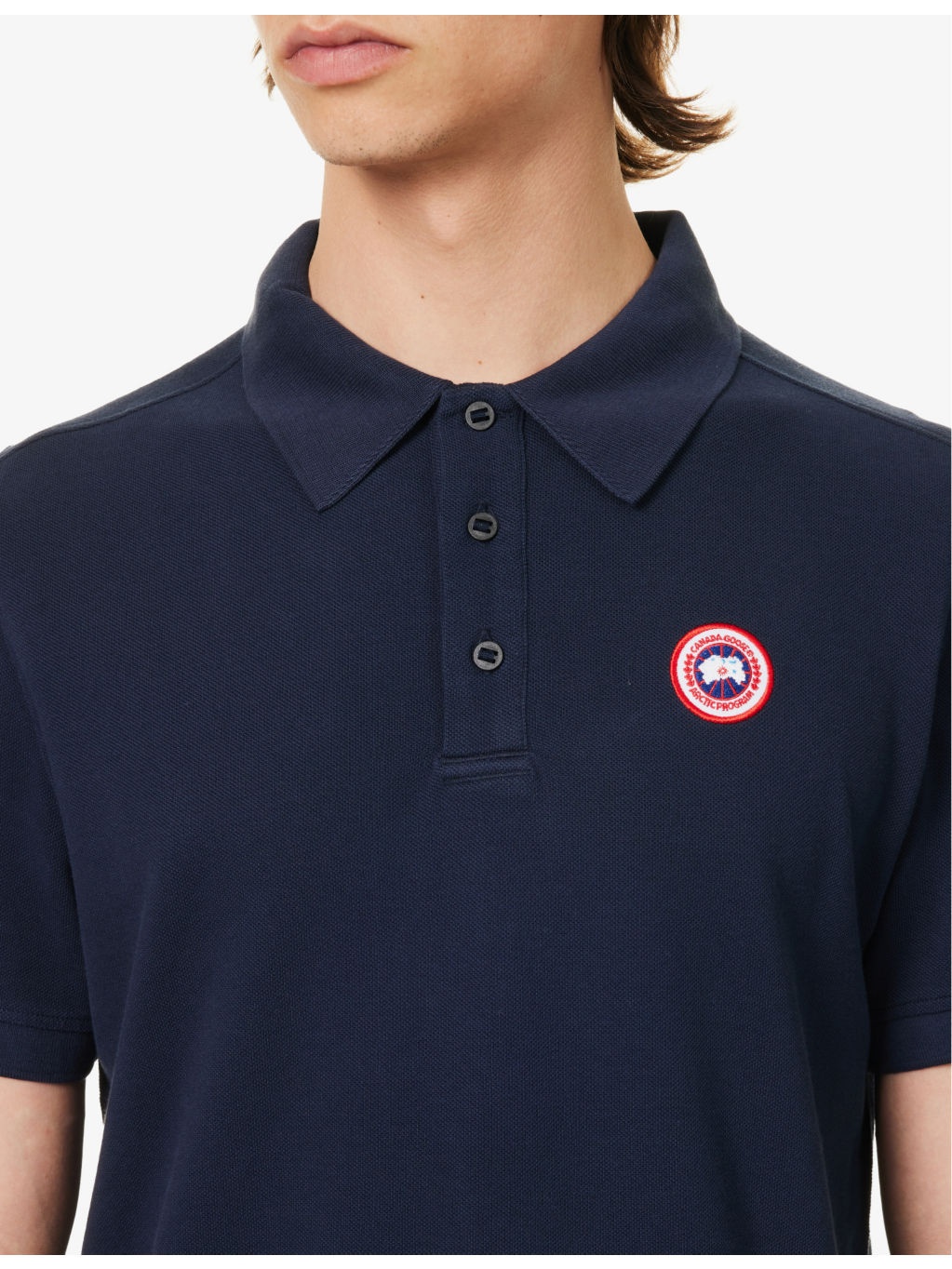 Beckley logo-embroidered regular-fit cotton polo shirt - 5