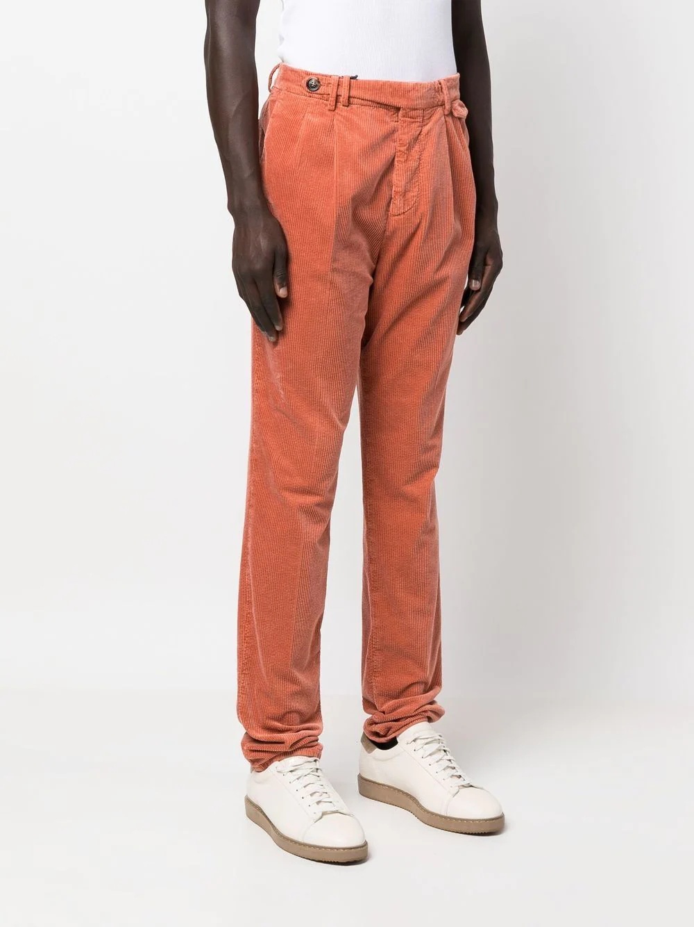 straight-leg corduroy trousers - 3