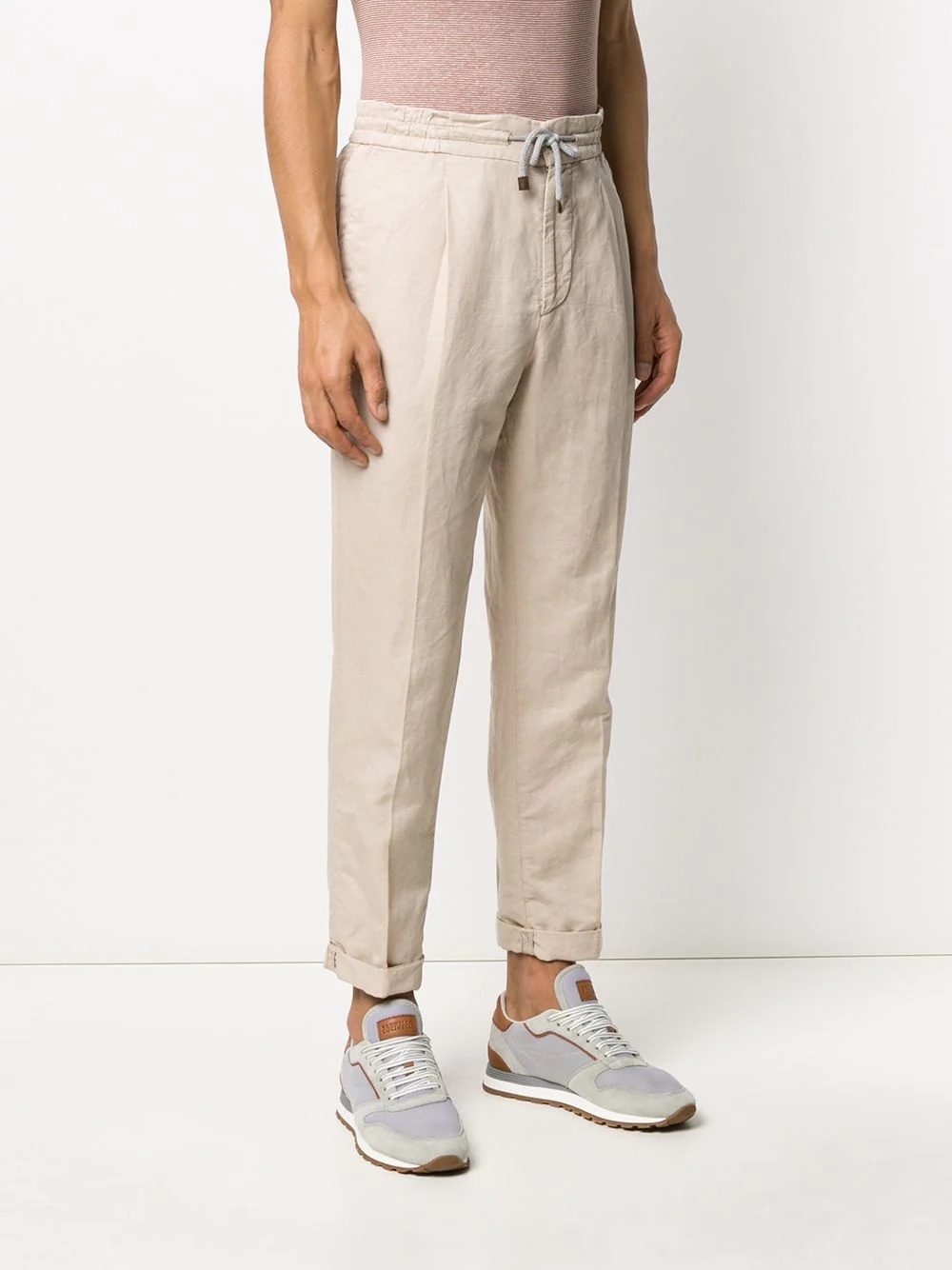 natural flax chinos - 3