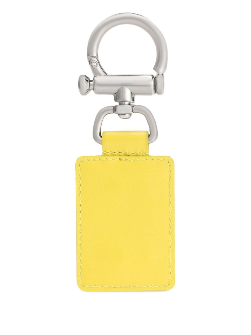 Dolce & Gabbana metal-plaque keychain outlook