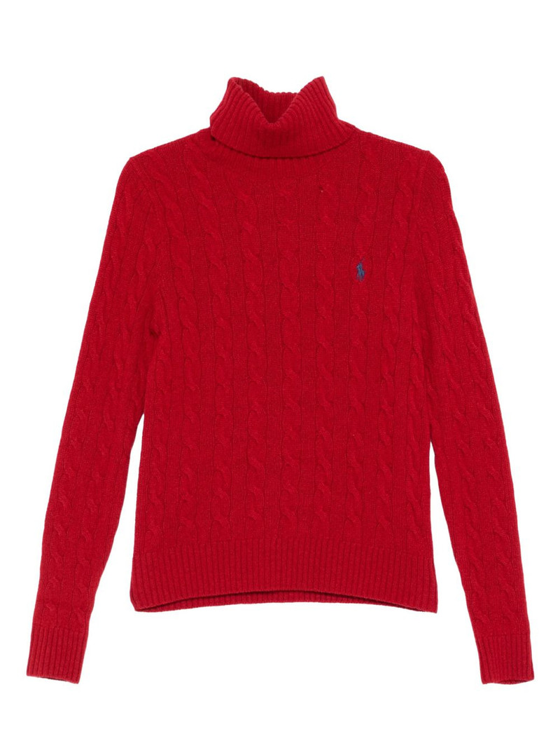 logo-embroidery sweater 1
