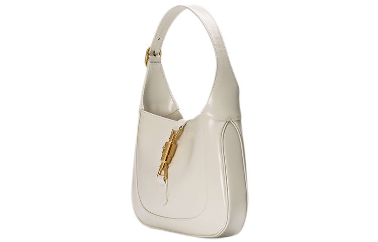 (WMNS) Gucci Jackie 1961 Series Single-Shoulder Bag Small-Size White 636709-10O0G-9022 - 5