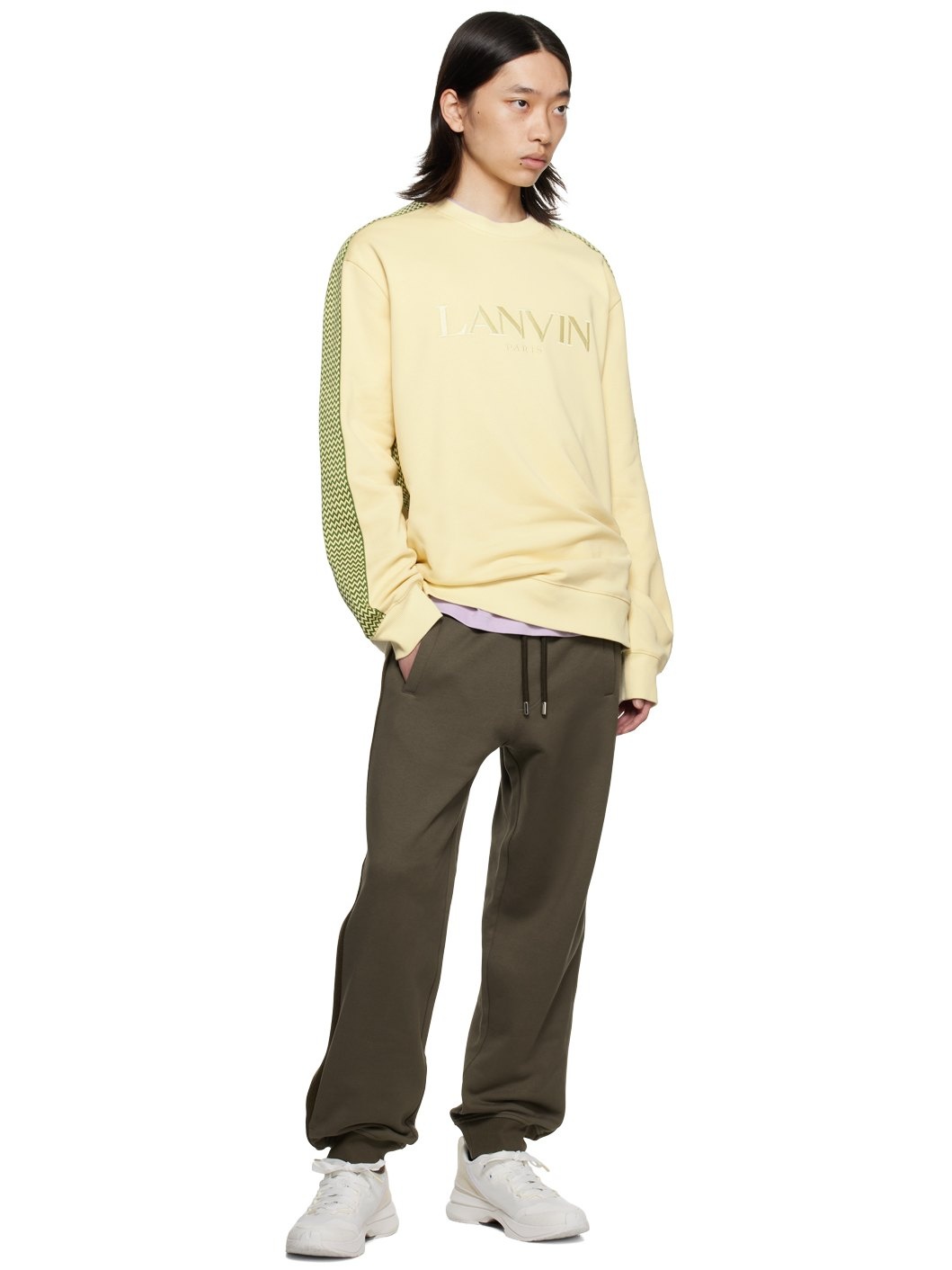 Yellow Curb Side Sweatshirt - 4
