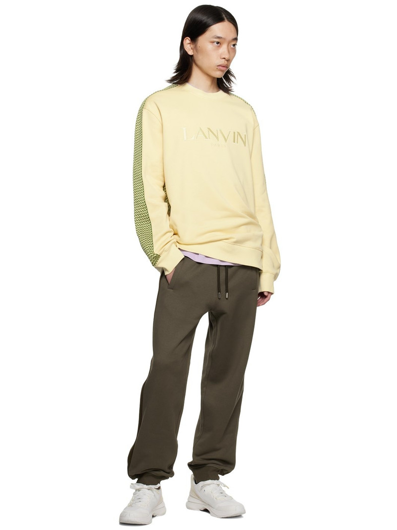 Lanvin Yellow Curb Side Sweatshirt outlook