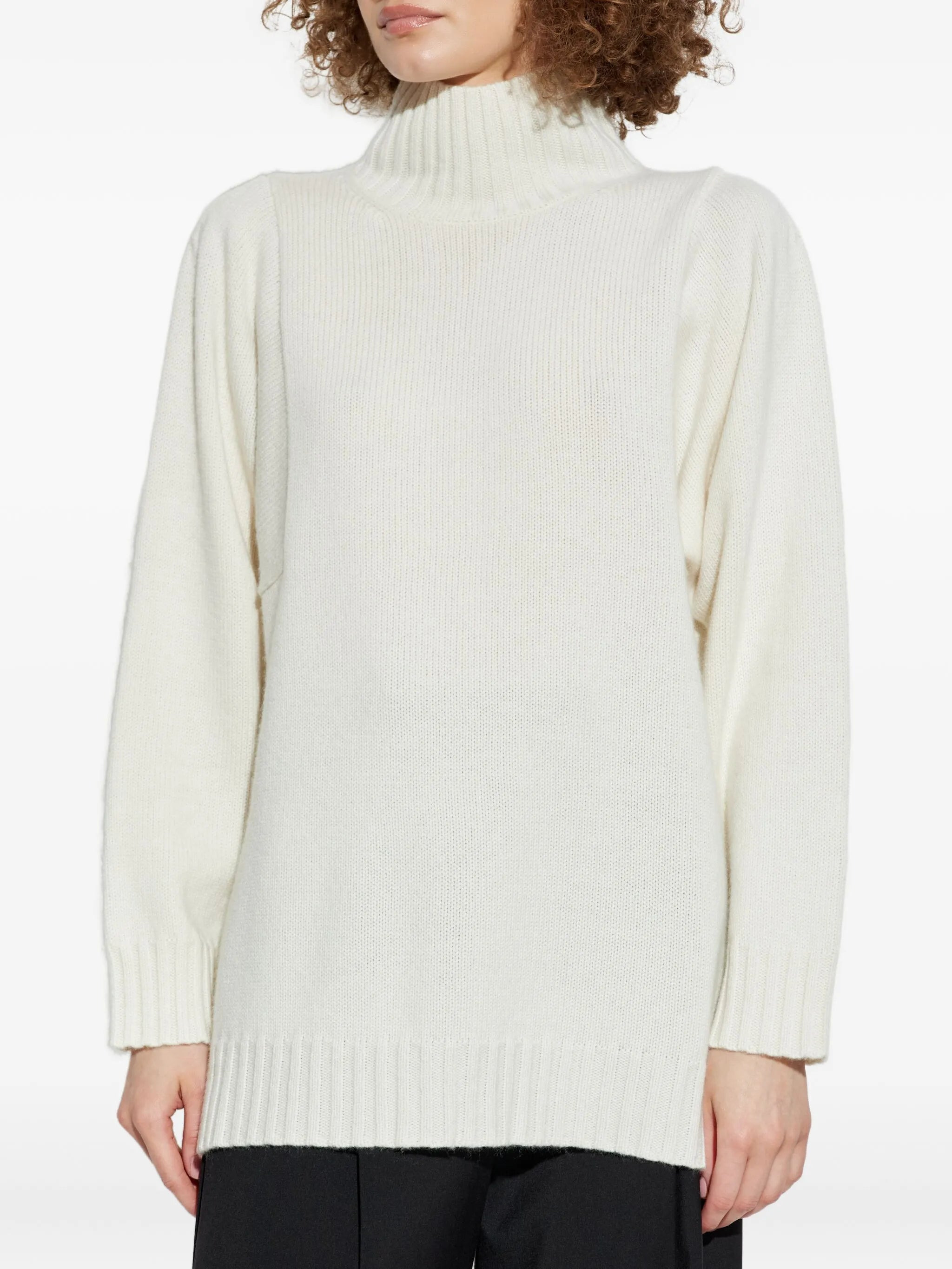 Max Mara High-neck Long-sleeve Sweater - 3