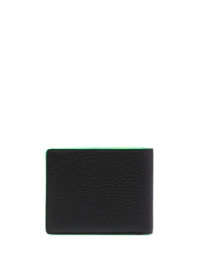 Mulberry contrast-lining leather wallet outlook