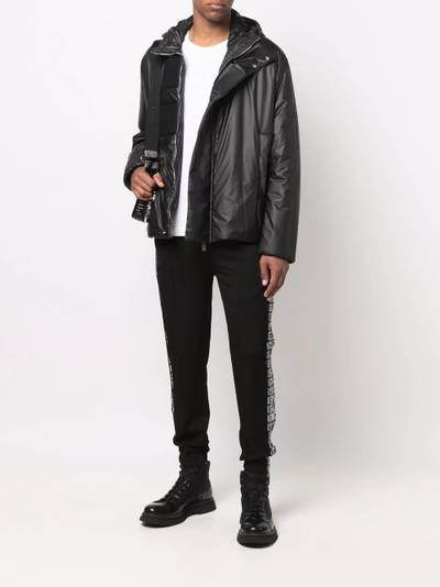 Givenchy 4G-trim tapered track trousers outlook