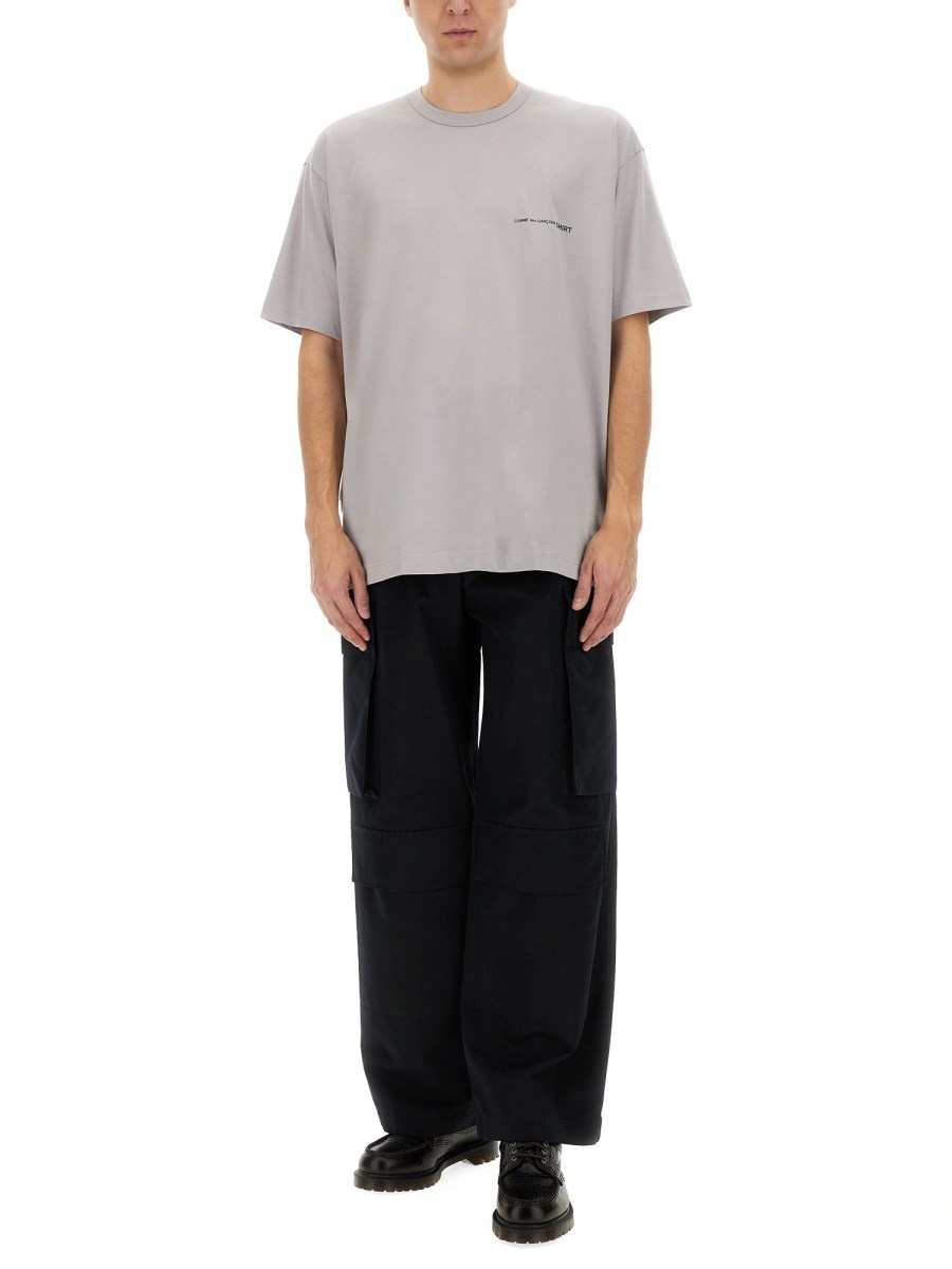 COTTON JERSEY LOGO T-SHIRT - 2