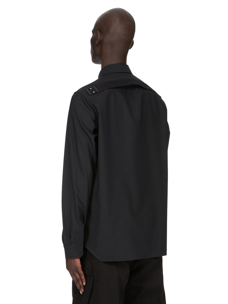 flap-pockets coated shirt 3