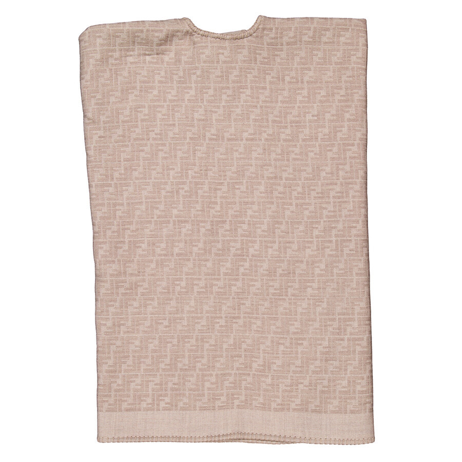 Fendi Asymmetric Design FF Poncho - 7