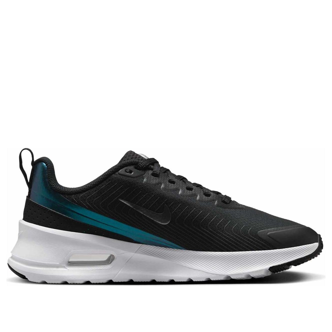 (WMNS) Nike Air Max Nuaxis 'Black White Metallic Silver Metallic Dark Grey' HF1233-003 - 2