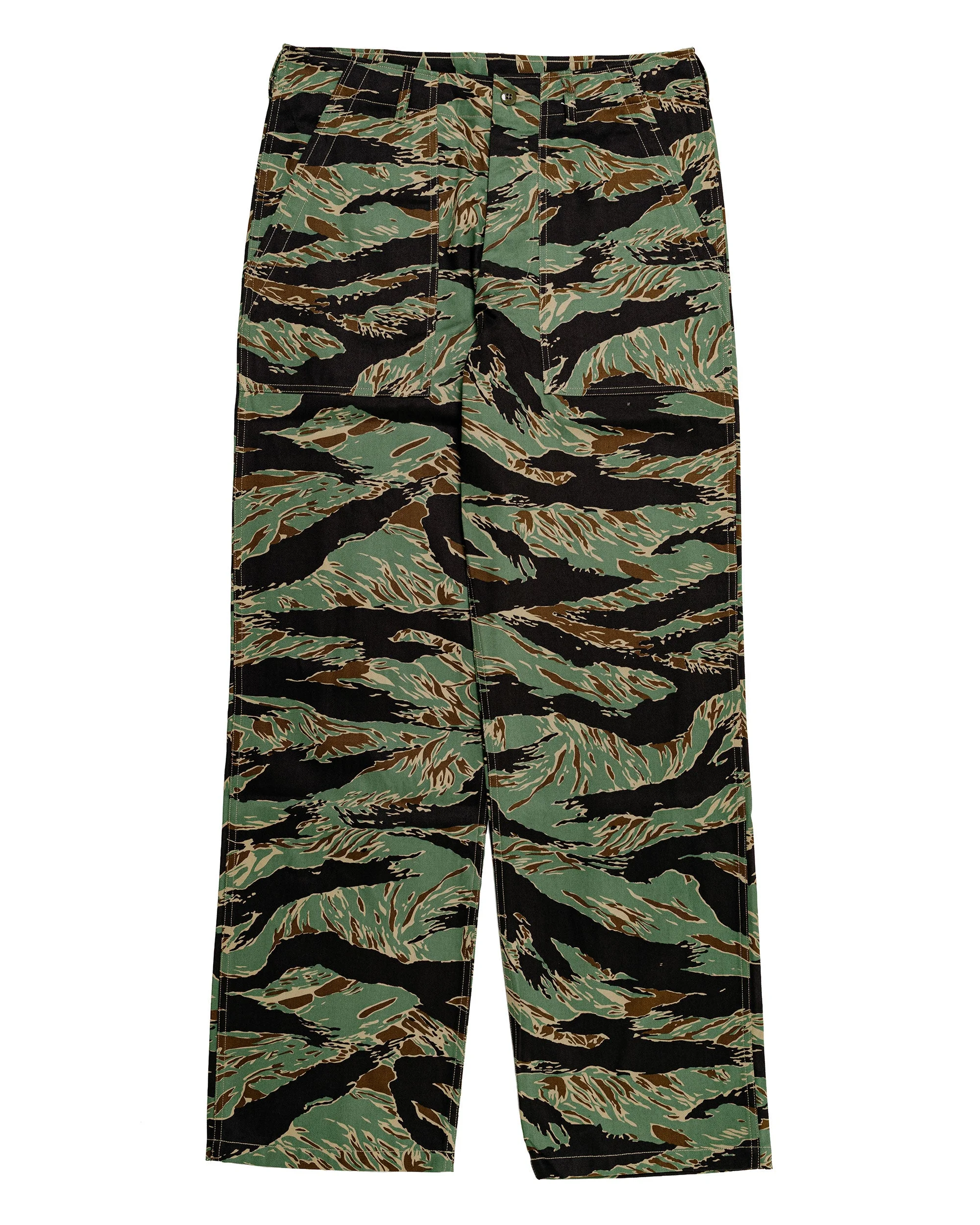 MP26003 Tiger Camouflage Civilian Trousers / John Wayne Green - 1