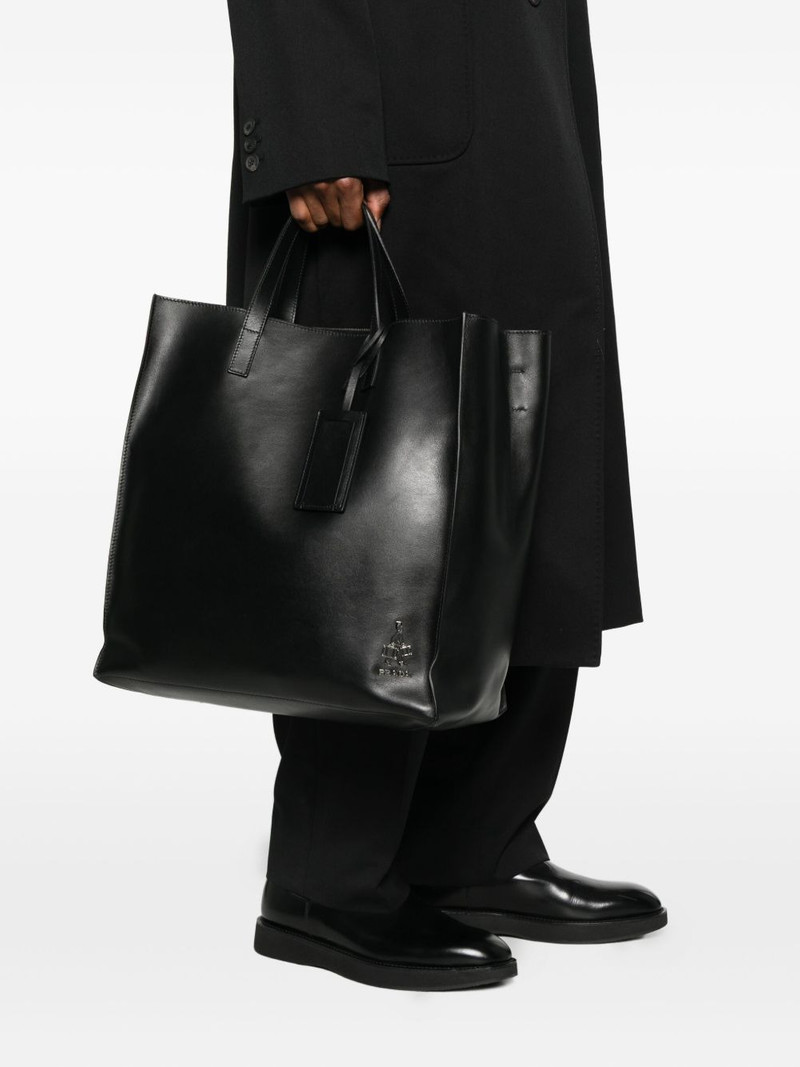 Prada leather tote bag outlook