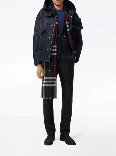 Burberry Lightweight Check Wool Silk Scarf outlook