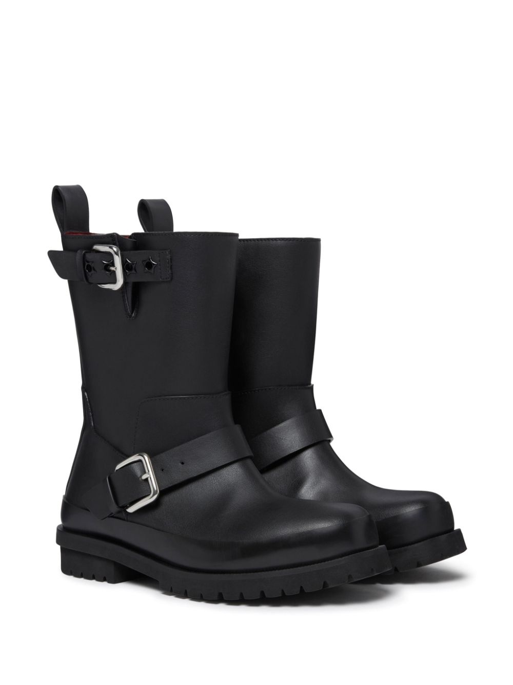 Trace buckle-detail boots - 2