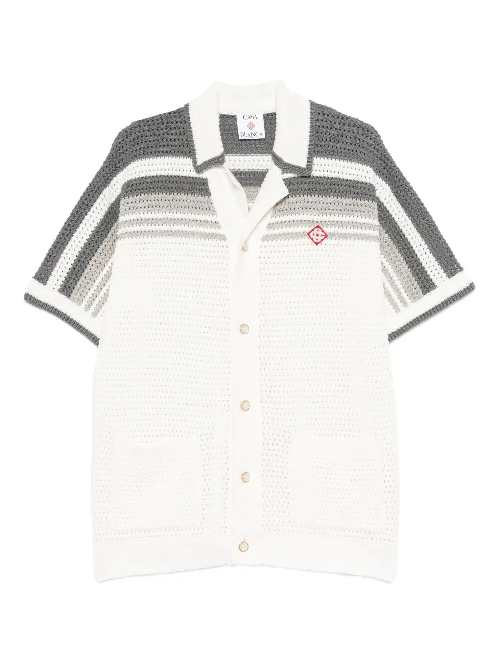 Casablanca Men "Crochet" Shirt - 1