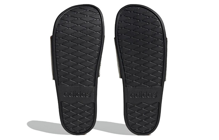 (WMNS) adidas Adilette Comfort Slides 'Off White Core Black' IE4971 - 6