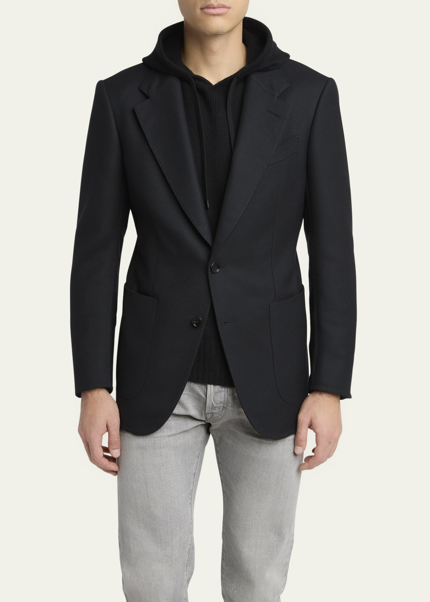 Men's Dyllan Virgin Wool and Silk Sport Coat - 4
