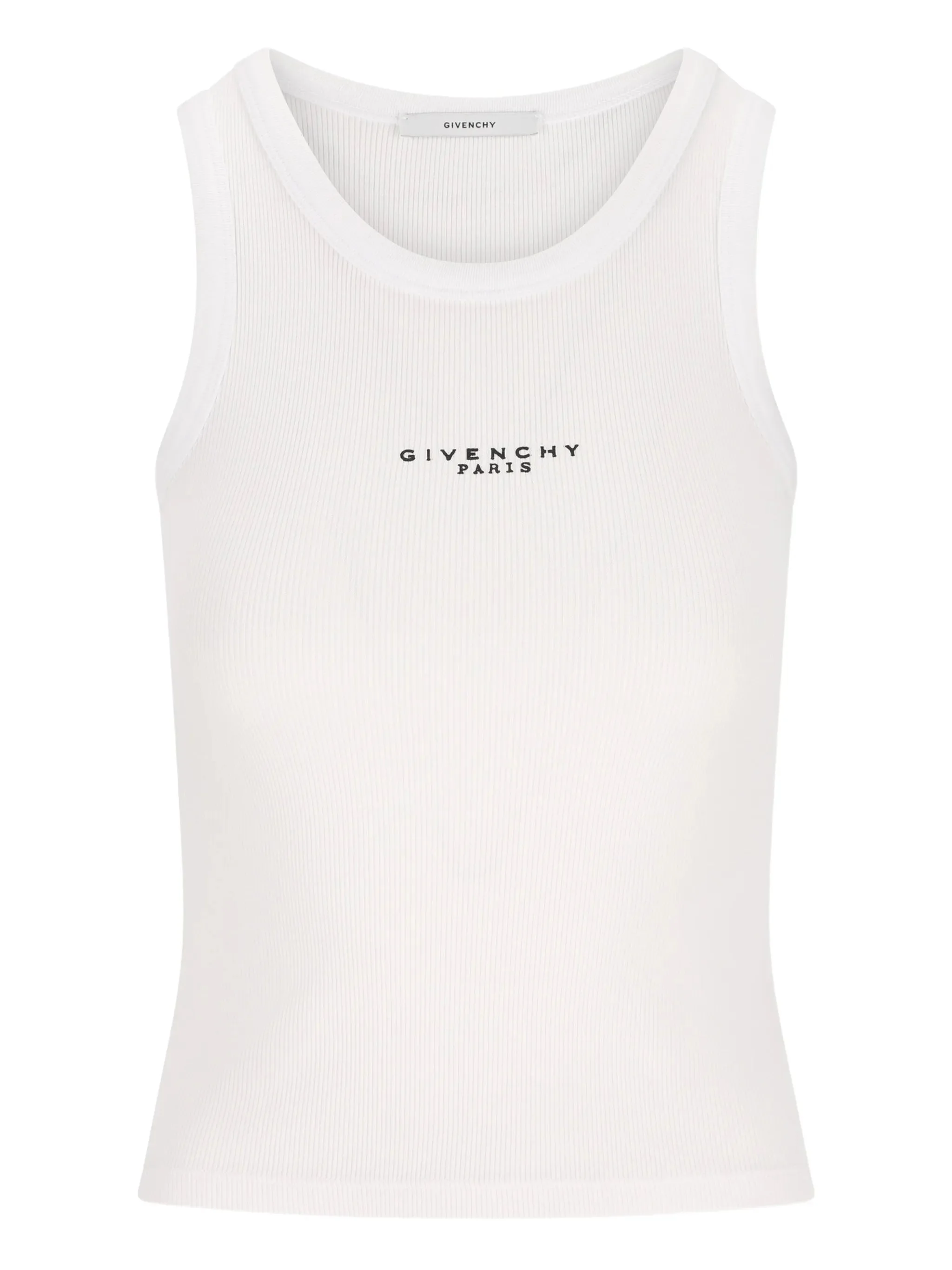 Givenchy Logo Ribbed Tank Top - 1