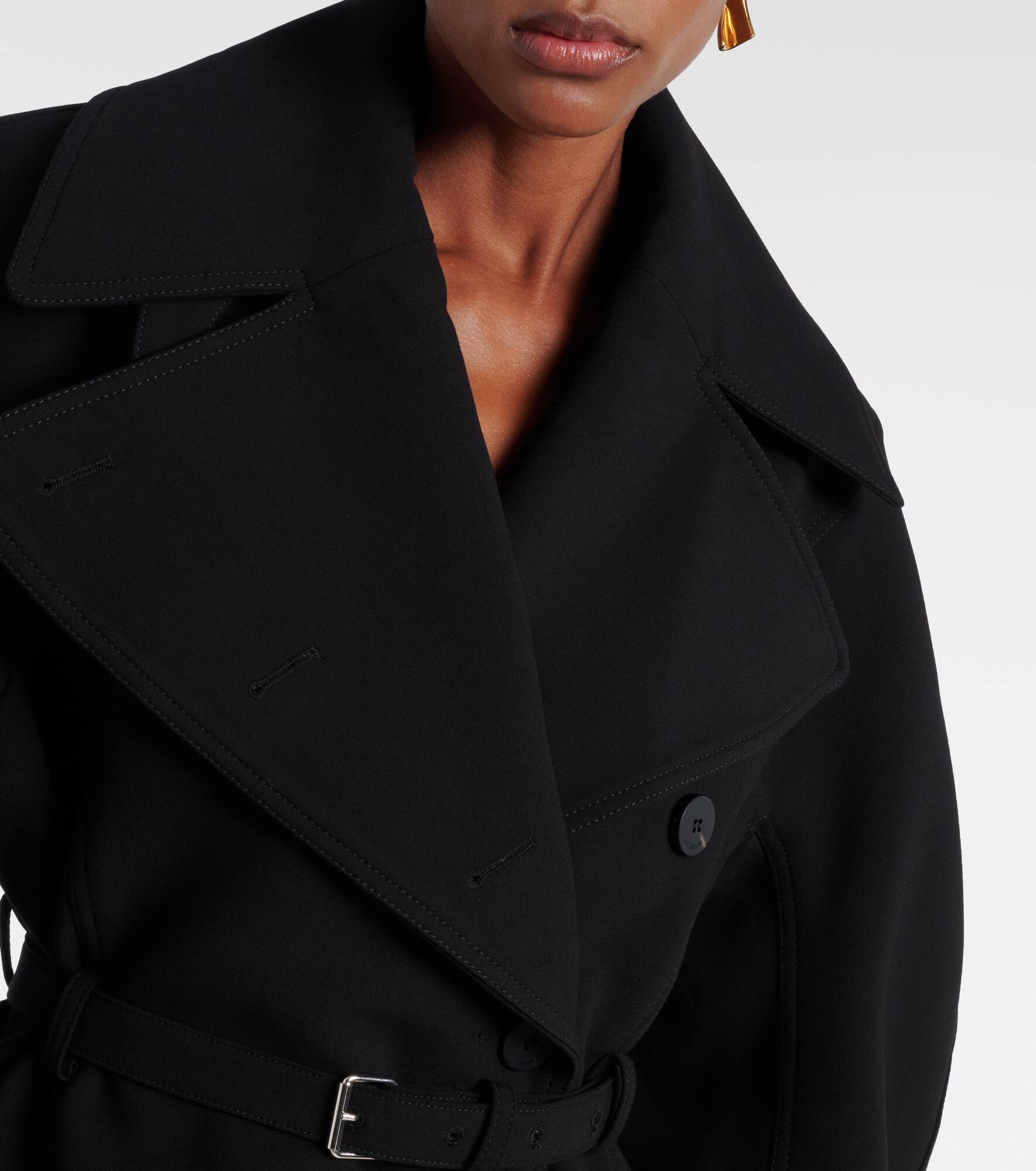 Belted trench coat - 4