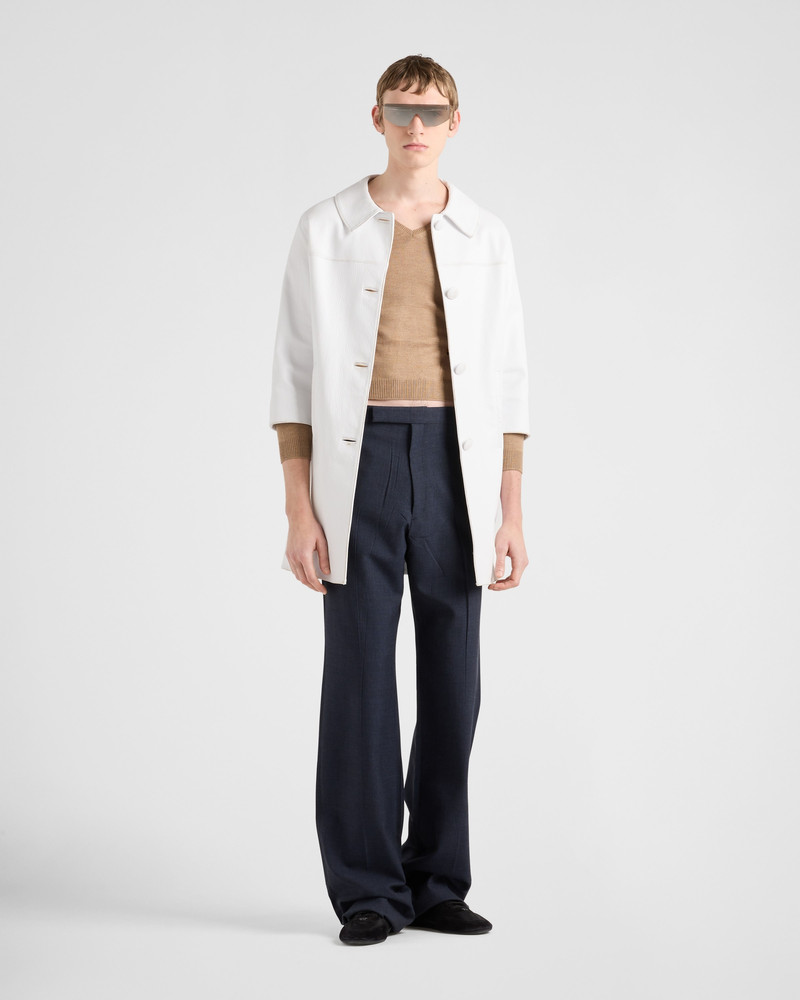 Prada Leather coat outlook