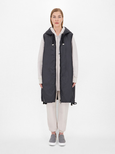 Max Mara GREENGI Water-resistant technical canvas gilet outlook