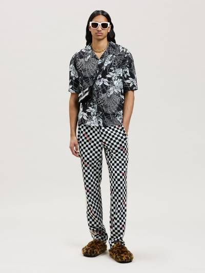Palm Angels ROSES PRINT BOWLING SHIRT outlook