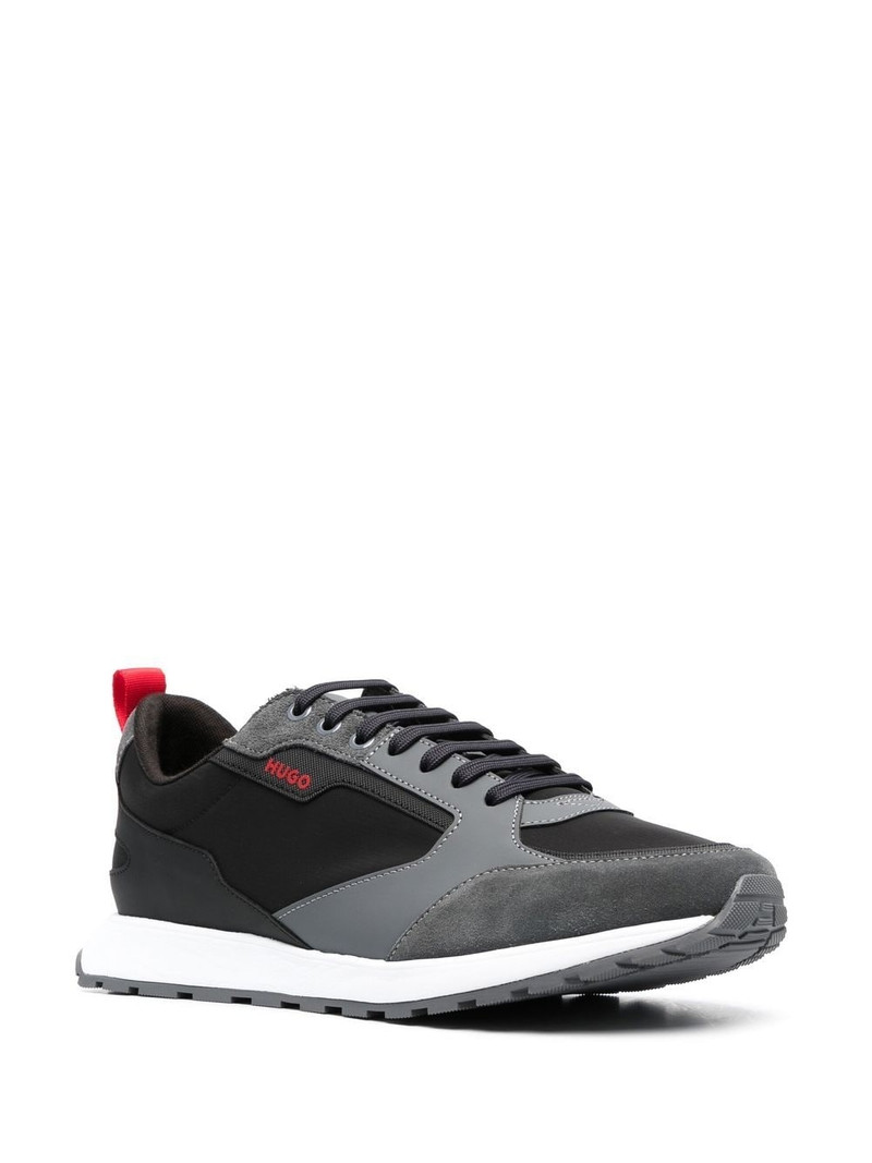 HUGO panelled low-top sneakers outlook