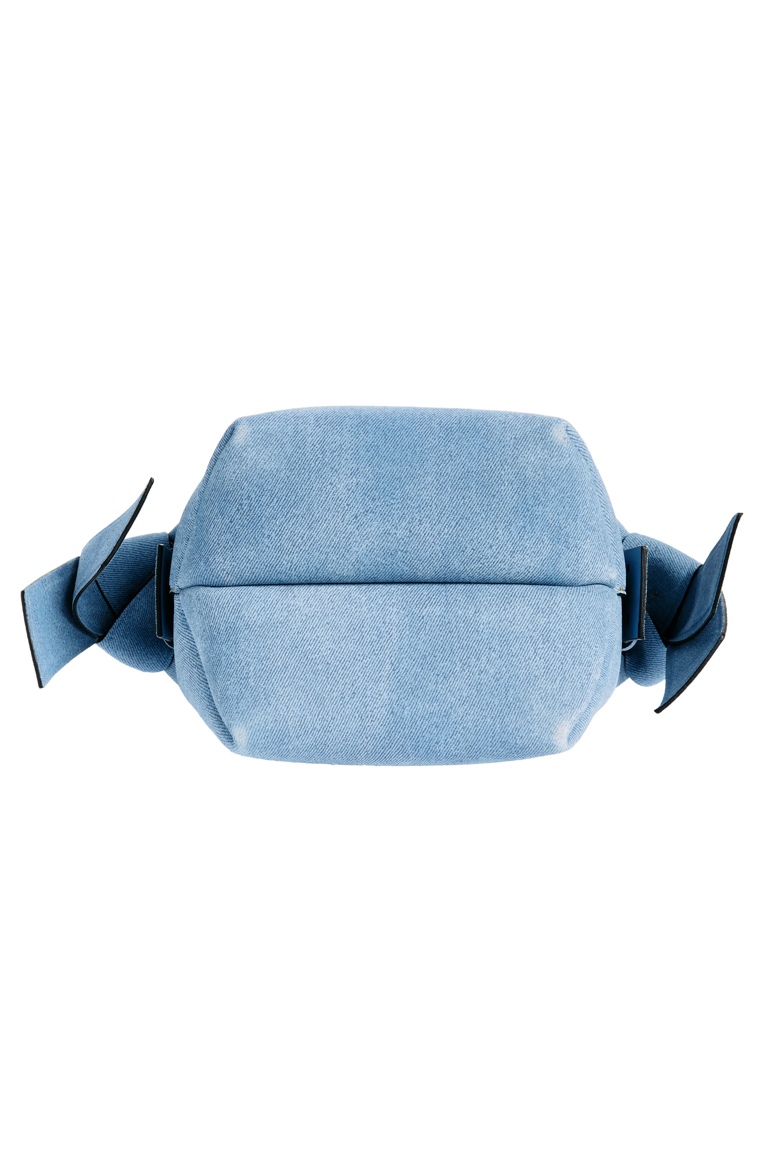 Mini Musubi Suede Crossbody Bucket Bag - 8