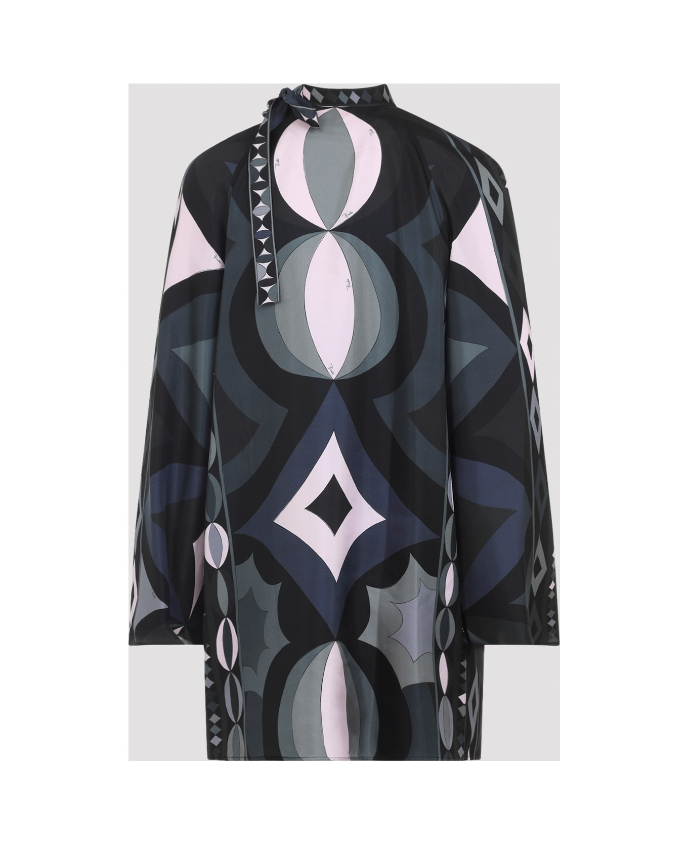 Silk Mini Dress - 4