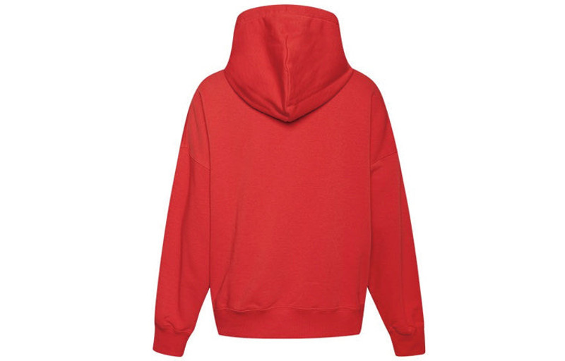 Converse (WMNS) Converse Logo Printing hooded Drawstring Red 10020737-A02 outlook